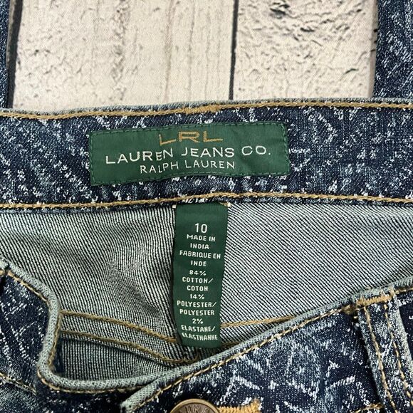 LAUREN RALPH LAUREN Mosaic Boho Print Slim Fit Jeans - Picture 6 of 6